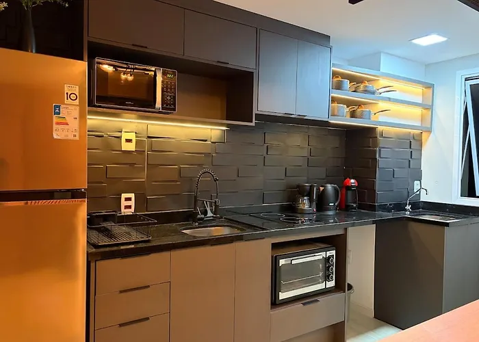 Apartamento Loft Completo, Garagem, Piscina Aquecida, Jacuzzi *
