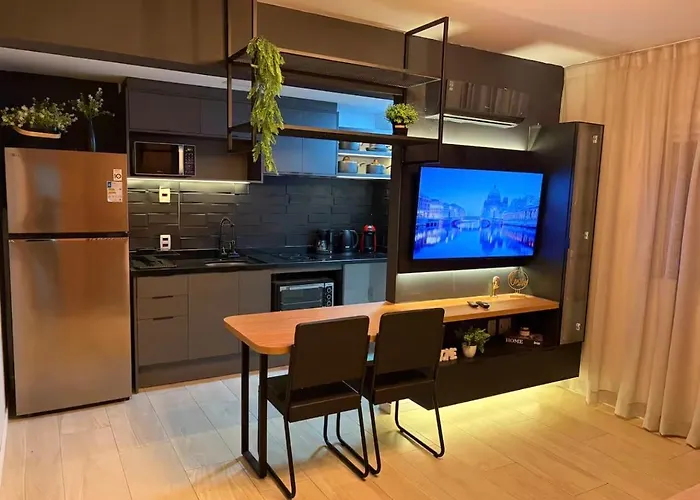 Loft Completo, Garagem, Piscina Aquecida, Jacuzzi Apartamento